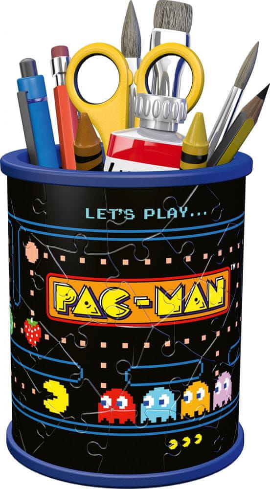 Ravensburger 3D puzzle Stojan na ceruzky Pac Man 54 dielikov